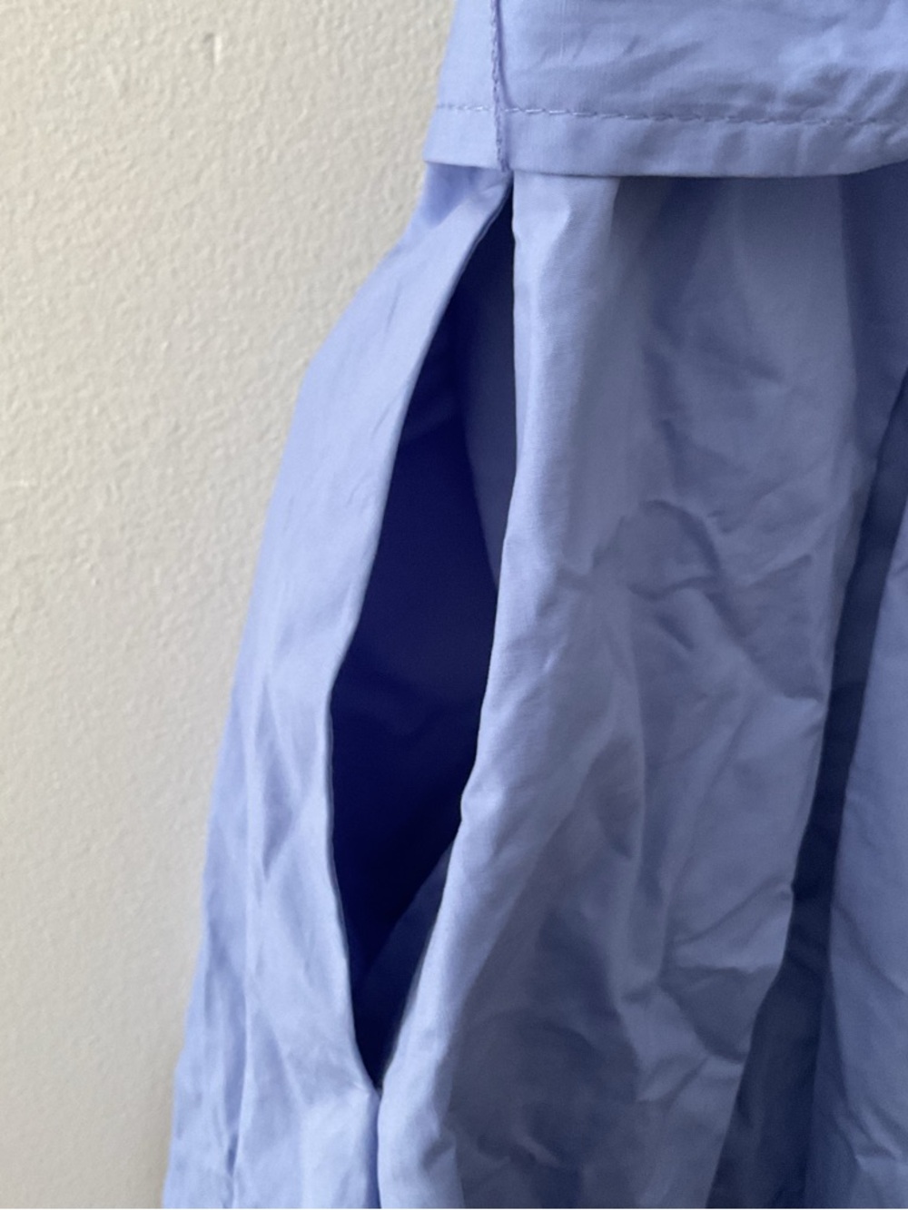 Lulus Trendsetting Choice Periwinkle Blue Strapless Pockets Midi Dress  NWT XL - Picture 7 of 12